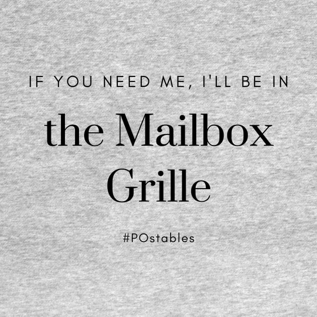 #POstables - I'll Be in the Mailbox Grille by Hallmarkies Podcast Store